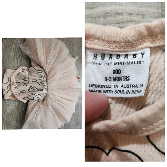 Bundle Of 3 Baby Girl Items 0-3 Months - Picture 2 of 6